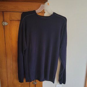 Men's XXL Dark Blue IZOD Sweater 100% Cotton